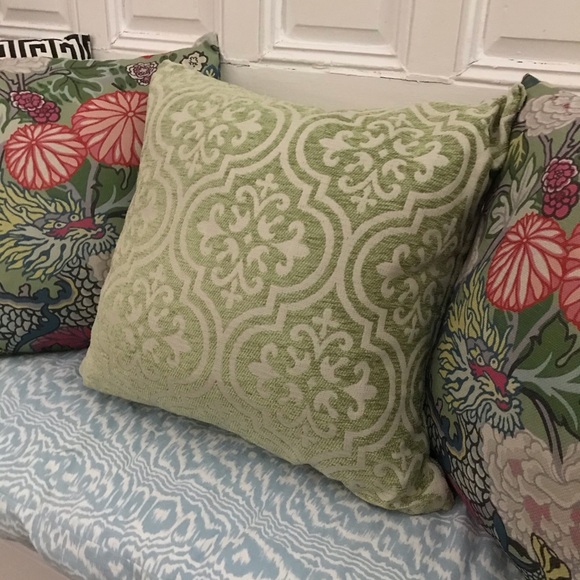 Green Pillow Cover - Free Shipping - Picture 4 of 9